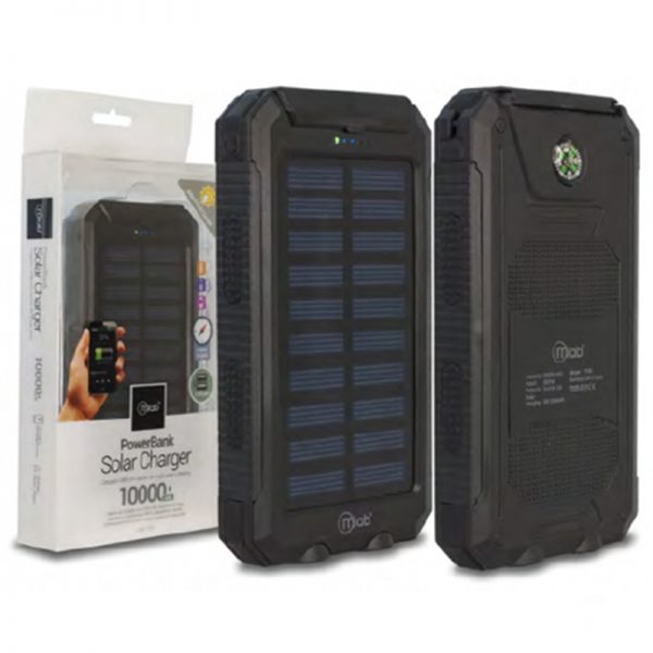 POWERBANK SOLAR BATERIA PORTATIL 10000MAH MLAB