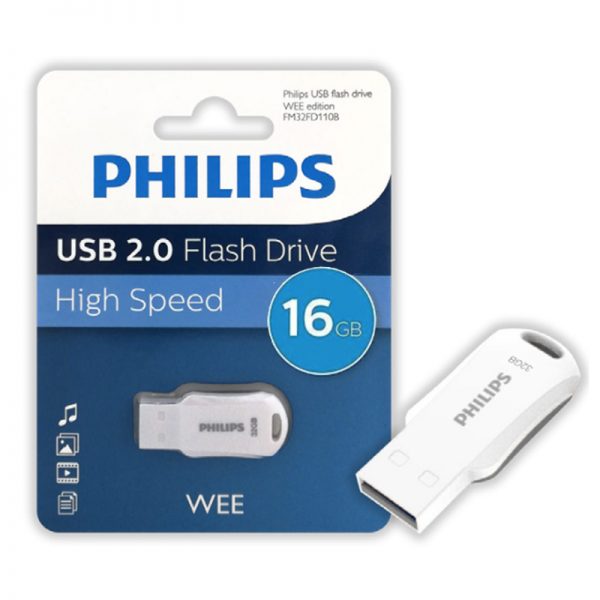 PENDRIVE PHILIPS 16GB USB 2.0 DRIVE WEE