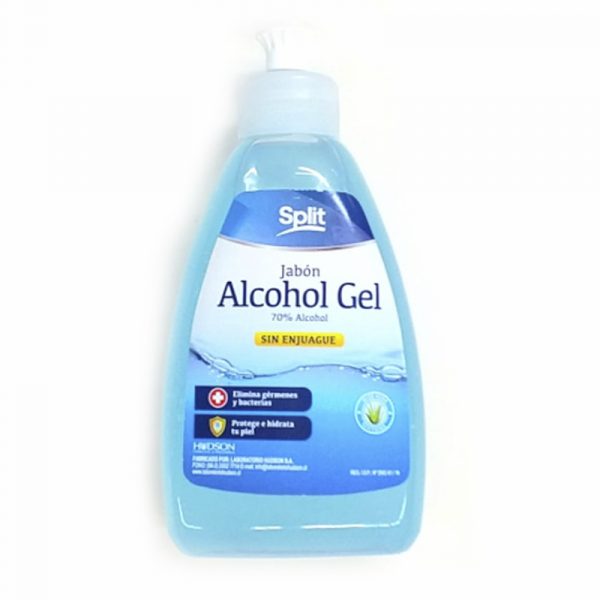 ALCOHOL GEL 70% SIN ENJUAGUE SPIT 320ML